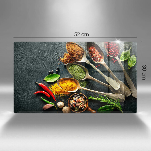 Protège plaque de cuisson Cuillères de cuisine d'épices