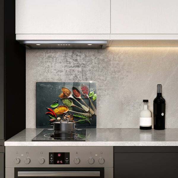 Protège plaque de cuisson Cuillères de cuisine d'épices