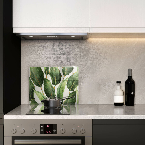 Protège plaque de cuisson Feuilles de banane