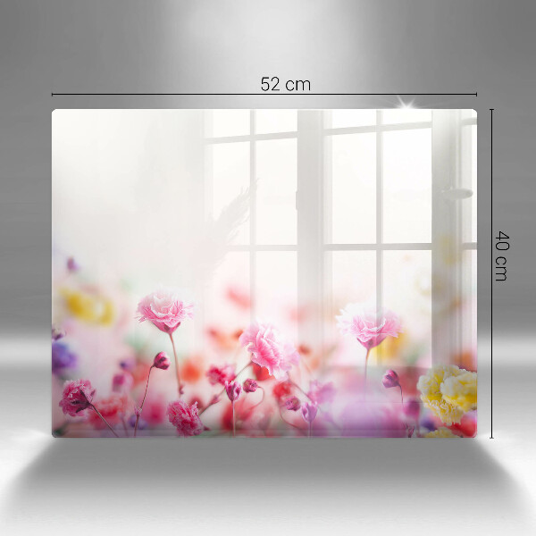 Protège plaque de cuisson Prairie fleurie