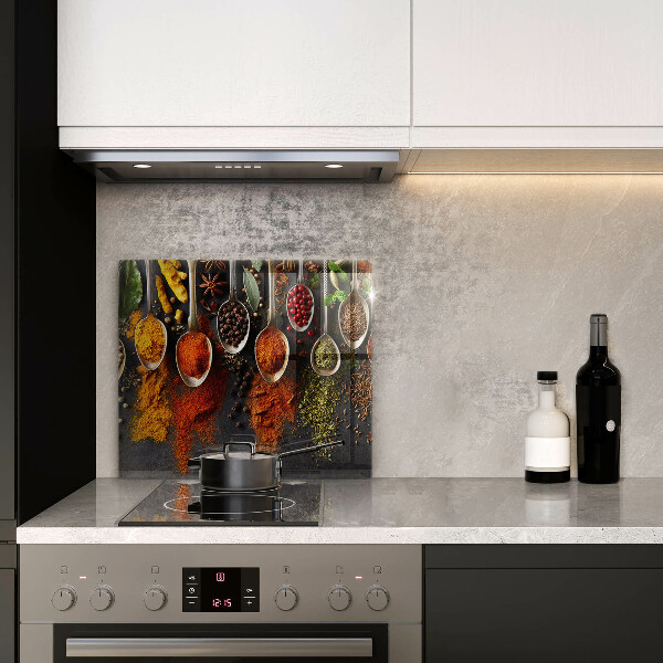 Cache plaque de cuisson Cuillères aux épices