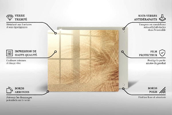 Protection plaque induction Vacances à la plage et au sable