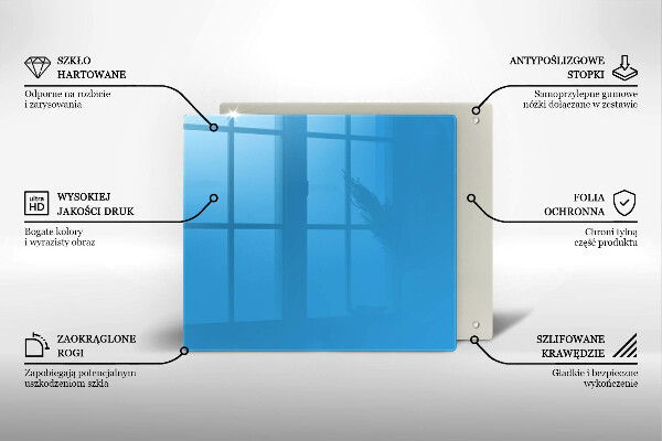 Protection plaque induction Couleur bleue