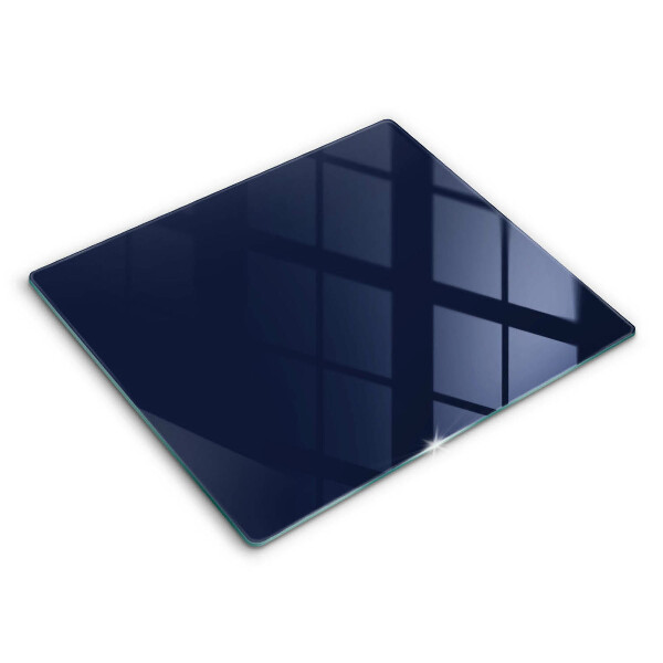 Protection plaque induction bleu marine