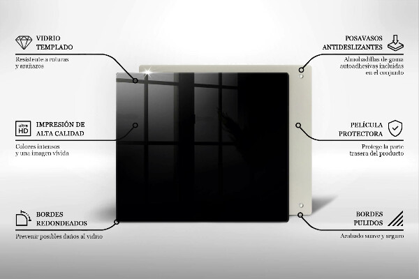 Protection plaque induction Couleur noire