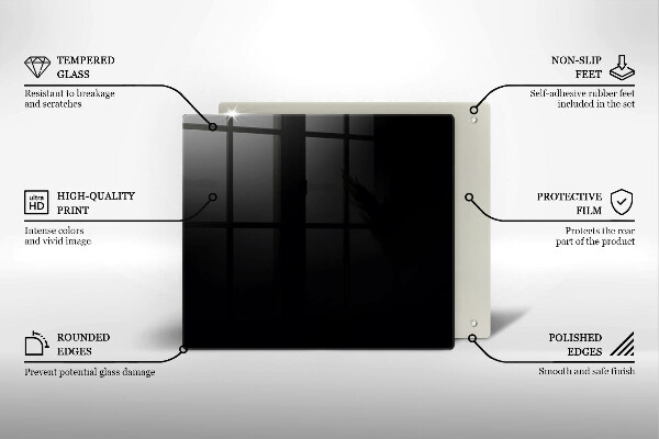 Protection plaque induction Couleur noire