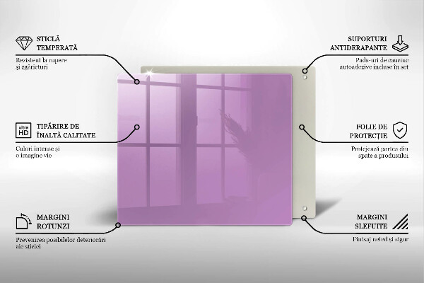 Protection plaque induction Couleur violette