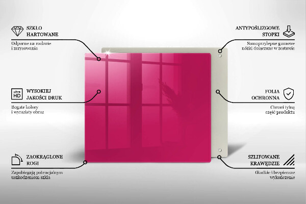 Protection plaque induction Couleur rose