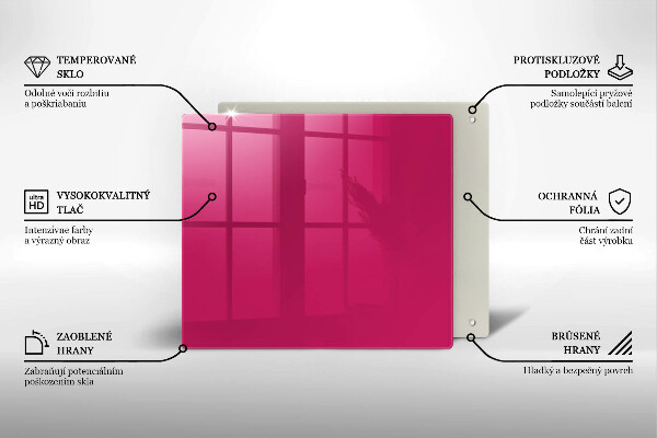 Protection plaque induction Couleur rose