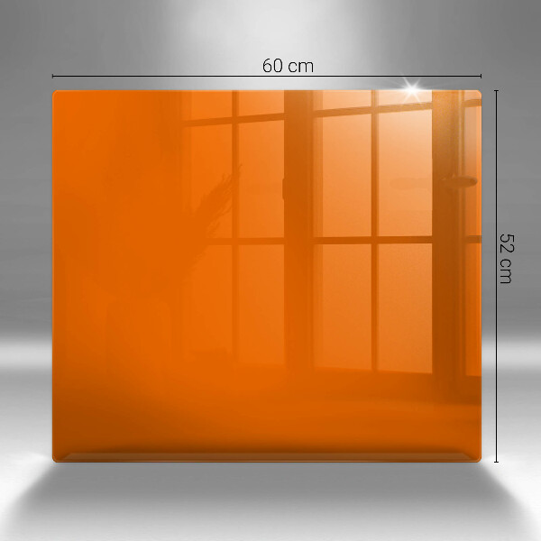 Protection plaque induction couleur orange