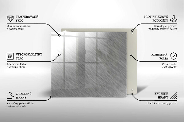 Cache plaque de cuisson Fond de texture métallique