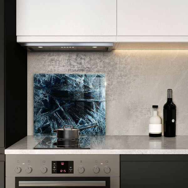 Cache plaque de cuisson Structure de glace piquante