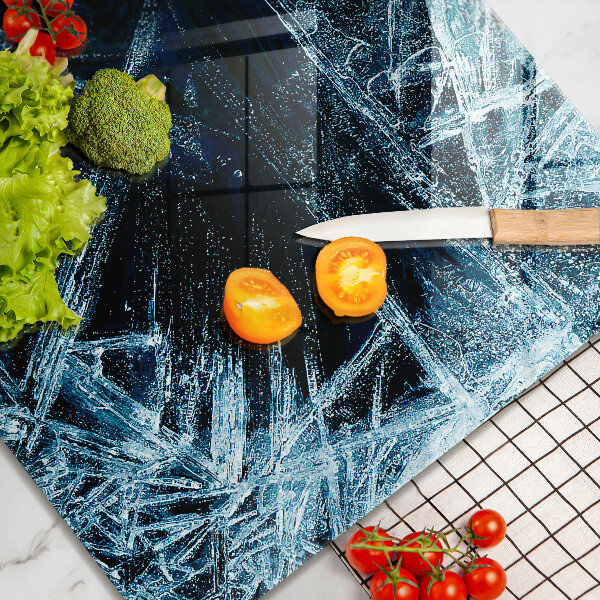 Cache plaque de cuisson Structure de glace piquante