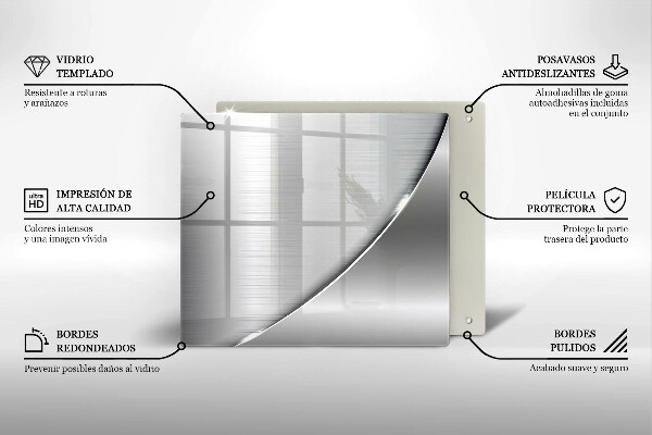 Cache plaque de cuisson Formes métalliques