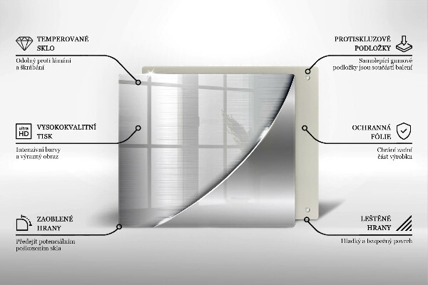 Cache plaque de cuisson Formes métalliques