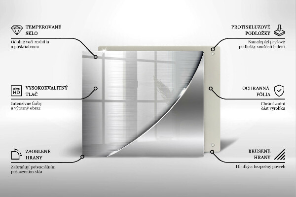 Cache plaque de cuisson Formes métalliques