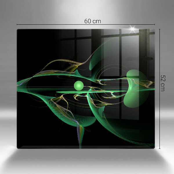 Cache plaque de cuisson Abstraction moderne