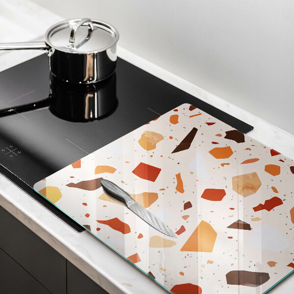 Protection plaque induction Grès décoratif