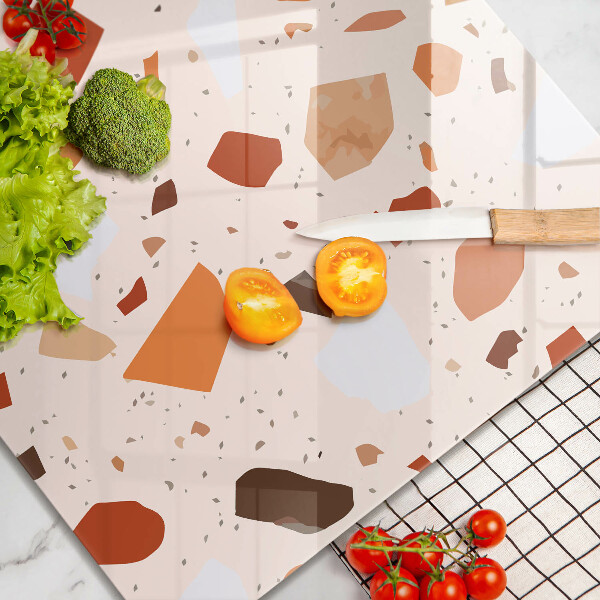 Protection plaque induction Grès décoratif