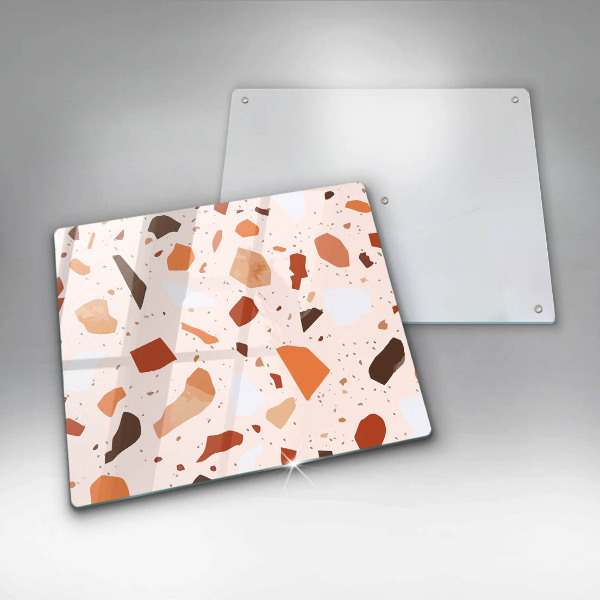 Protection plaque induction Grès décoratif