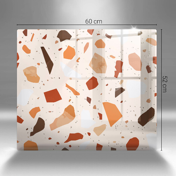 Protection plaque induction Grès décoratif