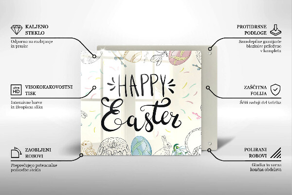 Cache plaque de cuisson Happy Easter
