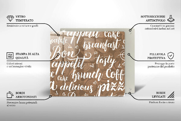 Cache plaque de cuisson Bon appetit sous-titres