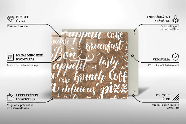 Cache plaque de cuisson Bon appetit sous-titres