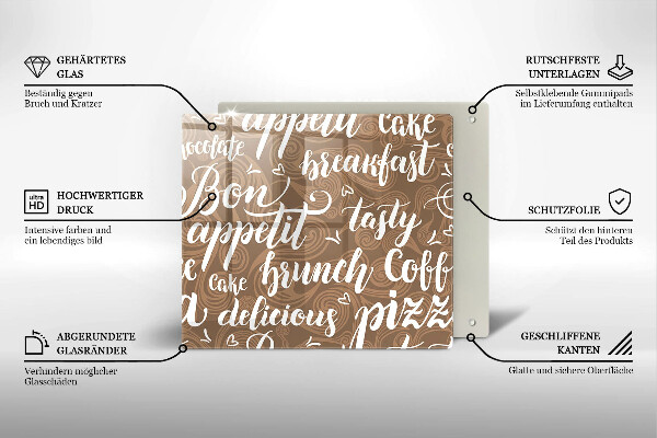 Cache plaque de cuisson Bon appetit sous-titres