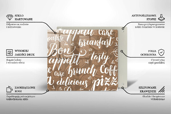 Cache plaque de cuisson Bon appetit sous-titres