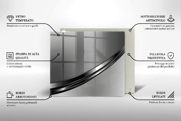 Protection plaque induction Abstraction du métal