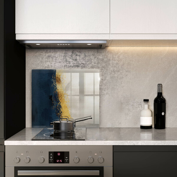 Cache plaque de cuisson Abstraction de l'or