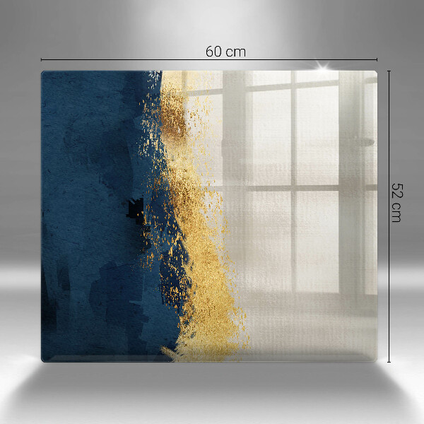 Cache plaque de cuisson Abstraction de l'or