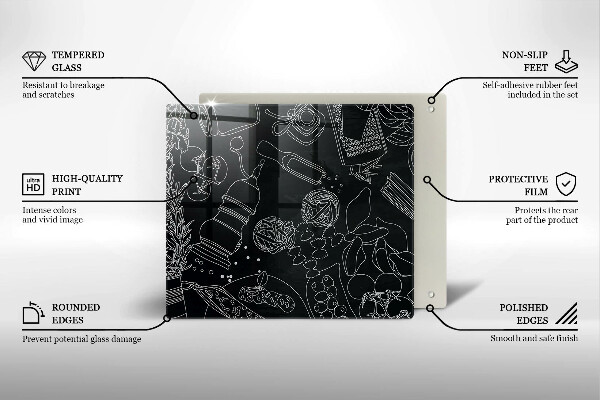 Cache plaque de cuisson Accessoires de cuisine