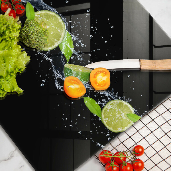 Cache plaque de cuisson Eau de menthe citronnée