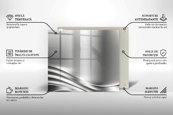 Protection plaque induction Structure métallique