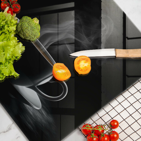 Protection plaque induction Tasse de café chaude