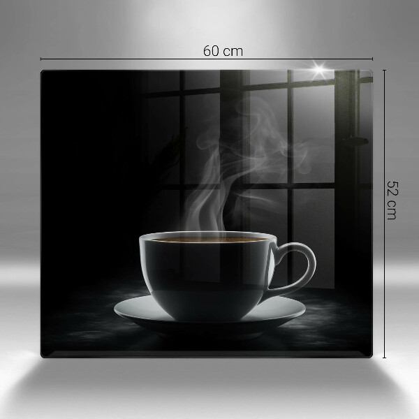 Protection plaque induction Tasse de café chaude