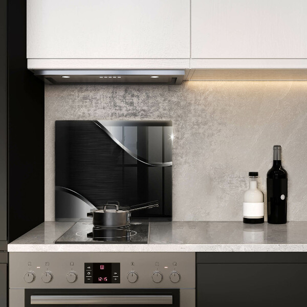 Cache plaque de cuisson Abstraction du métal