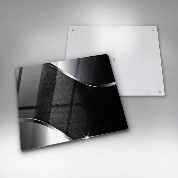 Cache plaque de cuisson Abstraction du métal