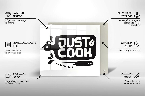 Cache plaque de cuisson Just cook