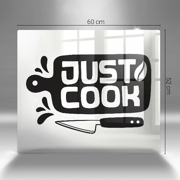 Cache plaque de cuisson Just cook
