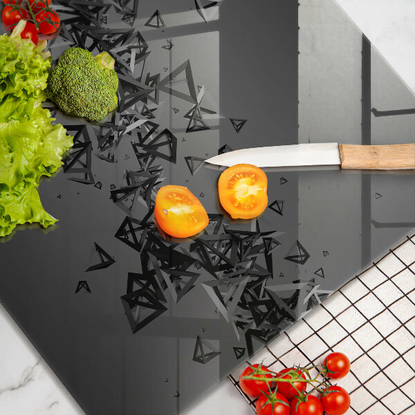 Cache plaque de cuisson Formes 3D abstraites