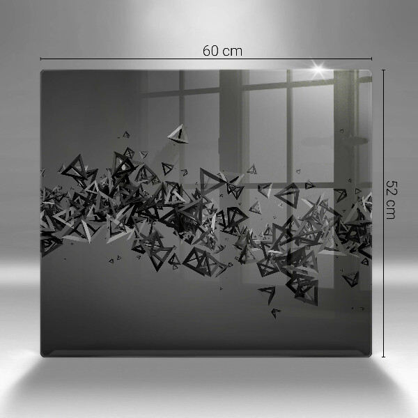 Cache plaque de cuisson Formes 3D abstraites