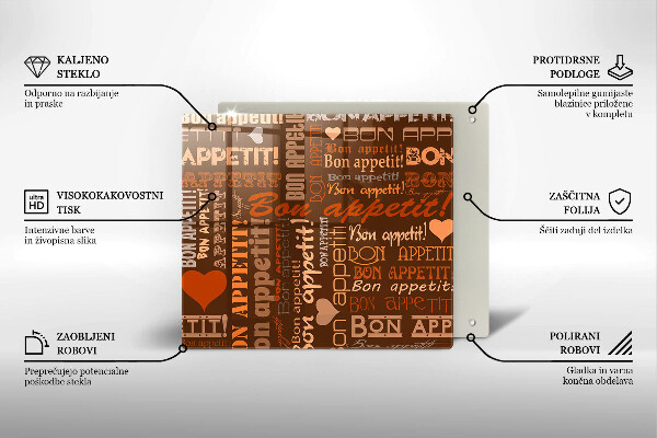 Cache plaque de cuisson Bon appetit sous-titres