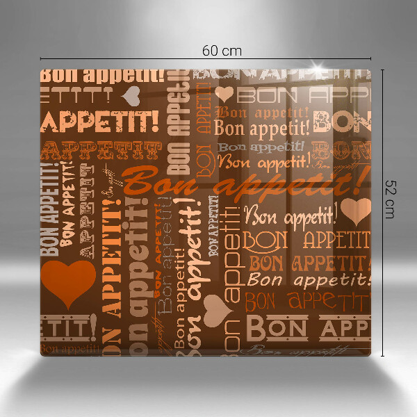 Cache plaque de cuisson Bon appetit sous-titres