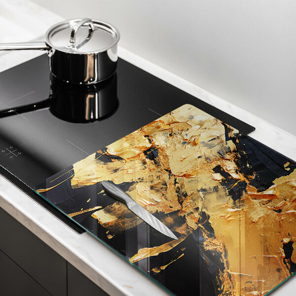 Protection plaque induction Texture de peinture élégante