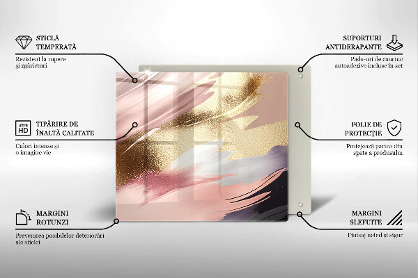 Protection plaque induction Taches pastel