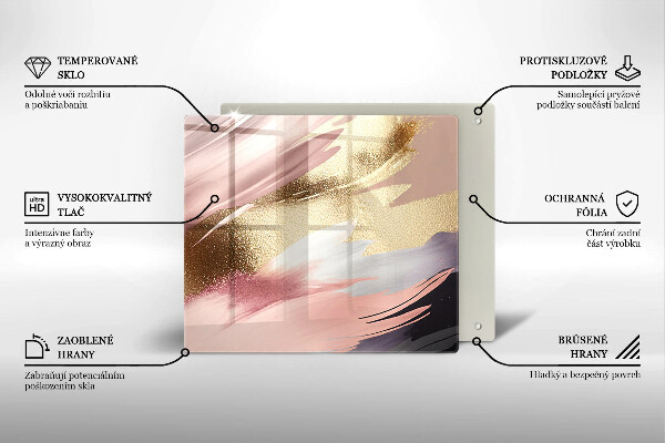 Protection plaque induction Taches pastel