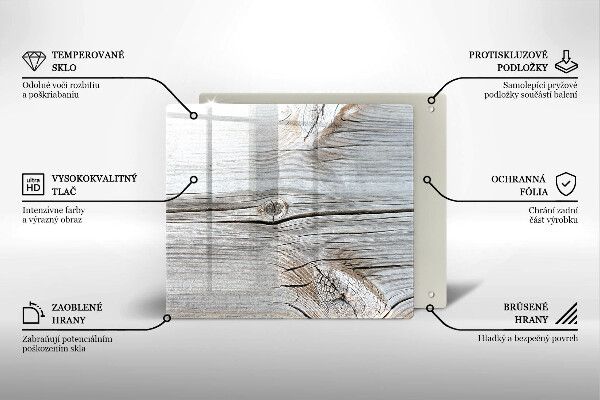 Protection plaque induction Structure en bois clair